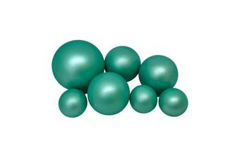 Čokoládové koule Perleťová zelená