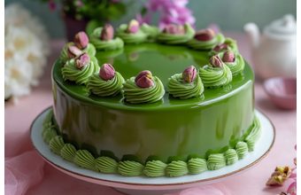 Zrcadlová poleva Pistácie 500 g