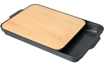 Prkénko krájecí s podnosem