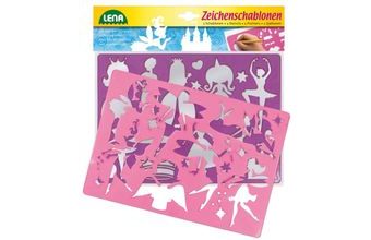 Kreslící šablony (princezny, baletky)