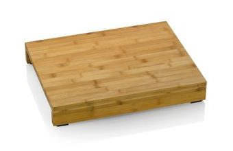 KELA Prkénko krájecí se zásuvkami KENINA bambus 46 x 36 x 7 cm KL-12553