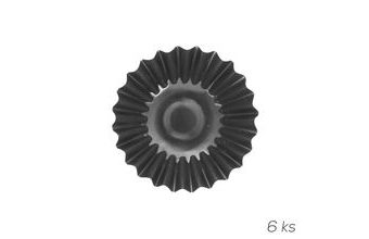 Forma kov košíček TORTELETTES pr. 7 cm 6 ks
