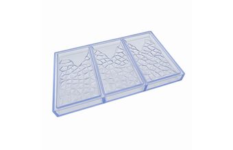 Forma na čokoládu tvar lomeného krystalu