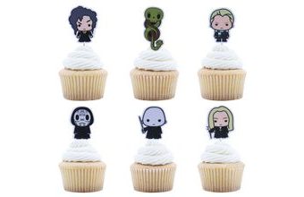 Zápich do muffinů a dortu Harry Potter - temná strana 6 ks