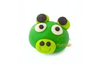 Modelovaná postavička 2 - Prasátko zelené