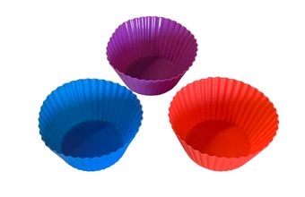 Košíčky na muffiny silikonové - 6 ks