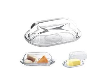 Máslenka sklo PSB 19,5x13cm