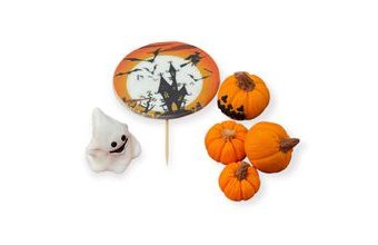 Halloweenská sada cukrových dekorací