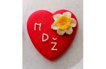 Modelované srdce k MDŽ