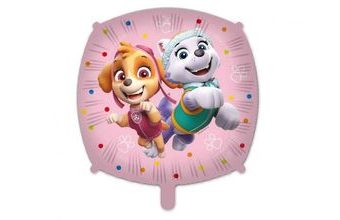 Balón foliový Tlapková patrola - Sky a Everest - 45 cm