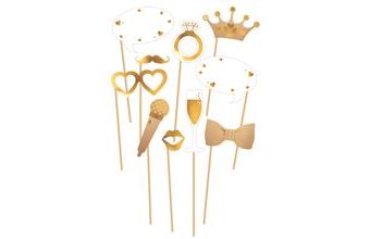 Fotokoutek svatba 10 ks Amscan