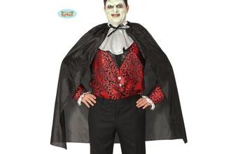 Kostým - ČERNÝ PLÁŠŤ,, VAMPÍR,, 100 cm