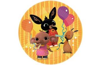 Papírové talíře králíček BING 23 cm,8ks