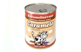 Caramelo - kondenzované mléko slazené karamelizované 1000 g