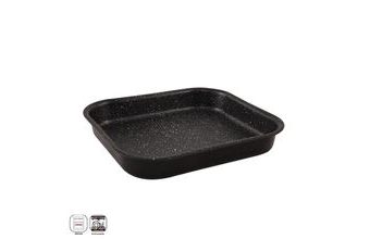 Plech smalt/nepřilnavý povrch 40x34x4,5 cm