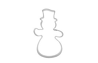 Vykrajovačka nerez na perník SNĚHULÁK