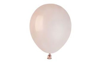 Balónky latexové MINI - 13 cm -růžová SHELL pastelová - 1KS