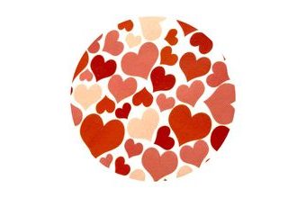 Jedlý papír srdíčka - A 4