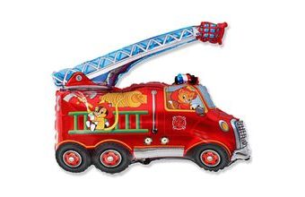 Balón foliový 60 cm Hasiči