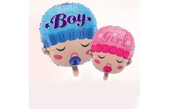 Balón foliový miminko Kluk / Holka 57 cm