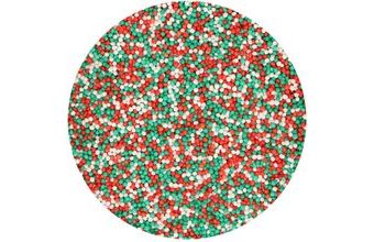 Cukrové zdobení Nonprareils Christmas