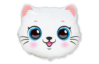 Balón fóliový Kočka - Kočička - 55 cm