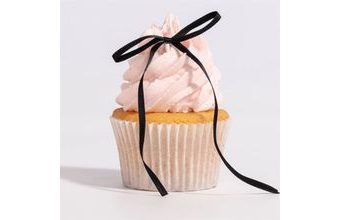 Ozdoby na dort mašle – černé 8 ks