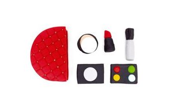 Kosmetická sada – cukrová dekorace na dort