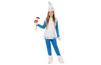 Dětský kostým Šmoulinka, velikost 10-12 let