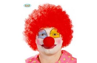 Paruka červená klaun