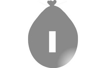 Balónek písmeno I stříbrné