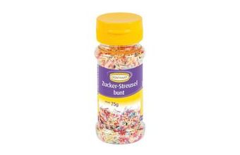 Cukrové sypání 75g barevné tyčinky