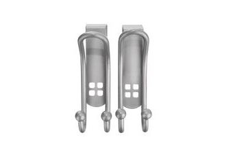 Háček nerez na dveře 2 ks WIDE