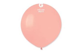 Balónek latexový 48 cm – Pastelový baby růžová 1 KS
