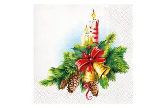 ubrousek vánoční 33x33 cm