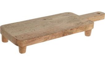 Prkénko krájecí servírovací mangové dřevo 41 x 15 cm