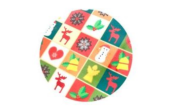 Jedlý papír s Vánočním motivem