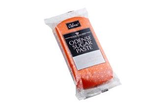 Potahovací hmota na dorty oranžová 250 g