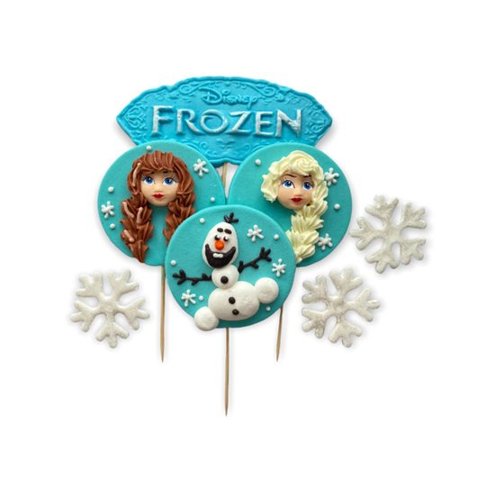 Frozen – sada cukrových zápichů