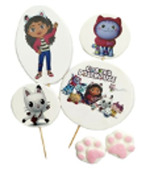 Cukrová dekorace - zápichy Gaby a přátelé