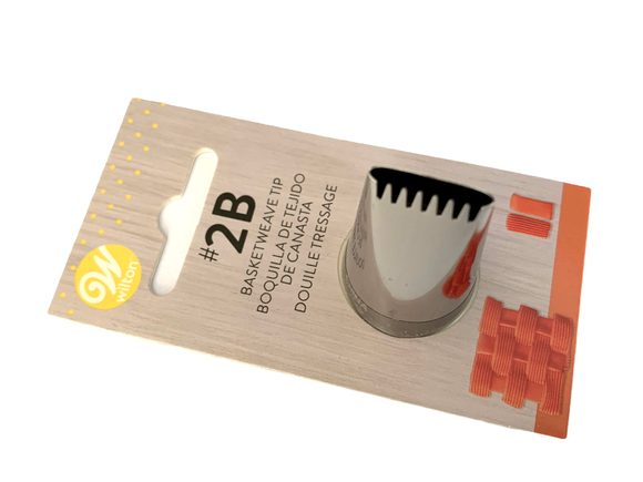 Cukrářská zdobicí špička č. 2B - plochá 16 mm 6 zoubků