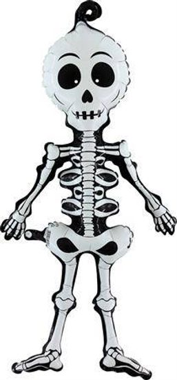 Nafukovací balónek kostlivec 74 cm