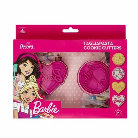 Sada vykrajovátek Barbie 2ks 6cm