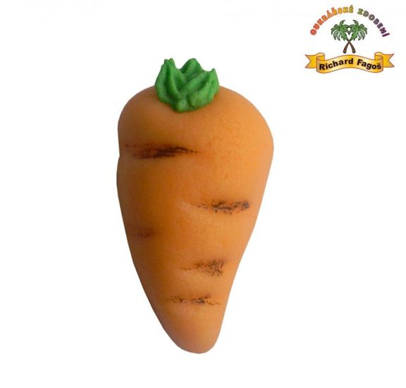 Modelovaná mrkev mrkvička