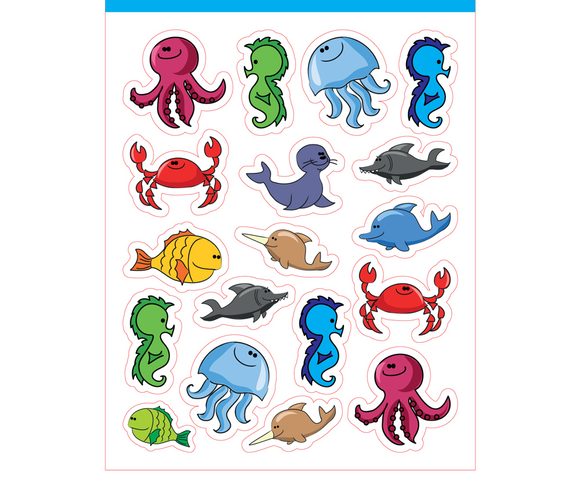 Podmořský svět - dekorace z jedlého papíru