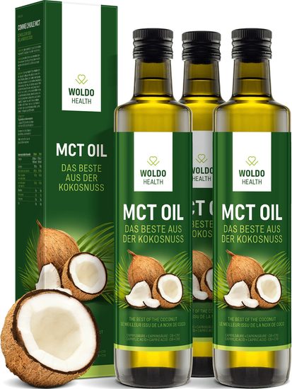 MCT oil kokosový (3x500ml)