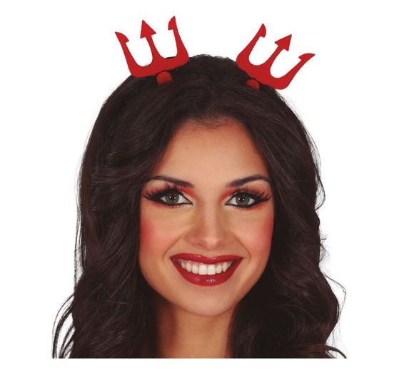 Čelenka čert - čertice - Mikuláš - Vánoce