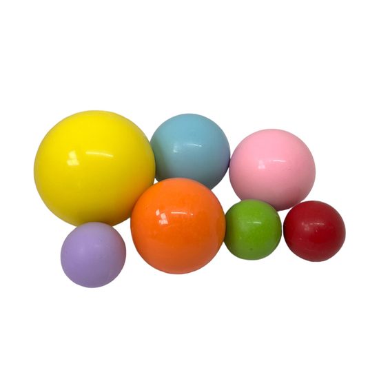 Čokoládové koule Barvené