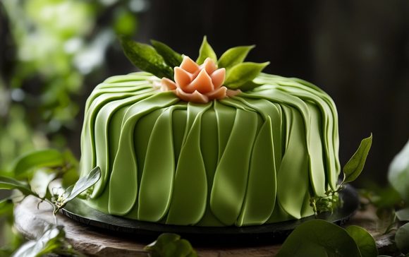 Potahovací hmota K2 na dorty 0,5 kg zelená - K2