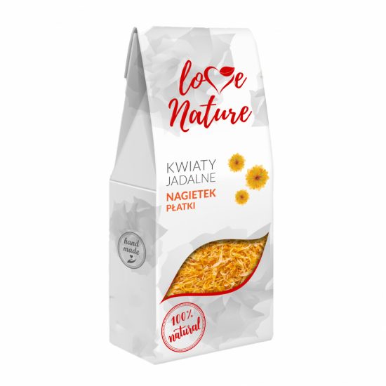 Jedlé sušené květy plátky měsíčku - 20 g
